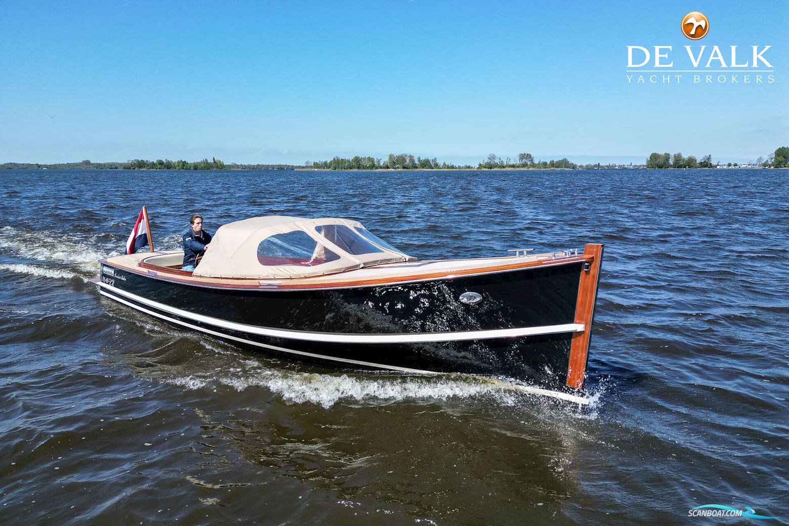 Brandaris Barkas 845 Open Motorbåd 2008, med Volvo Penta motor, Holland