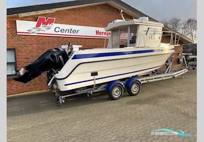 Bredgaard trolling pilotbåd m/Mercury F200 hk Verado og Brenderup trailer Motorbåd 2025, med Mercury motor, Danmark