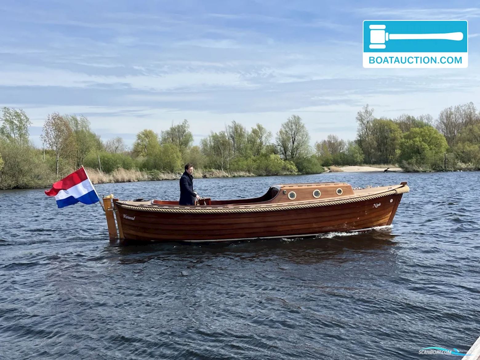 Breedendam Admiraalsloep Motorbåd 1999, med Yanmar motor, Holland