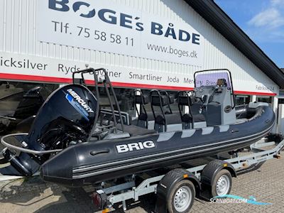 BRIG 610 Navigator Hypalon RIB med F150 Mercury-EFI SeaPro 3,0L. Motorbåd 2016, med Mercury motor, Danmark