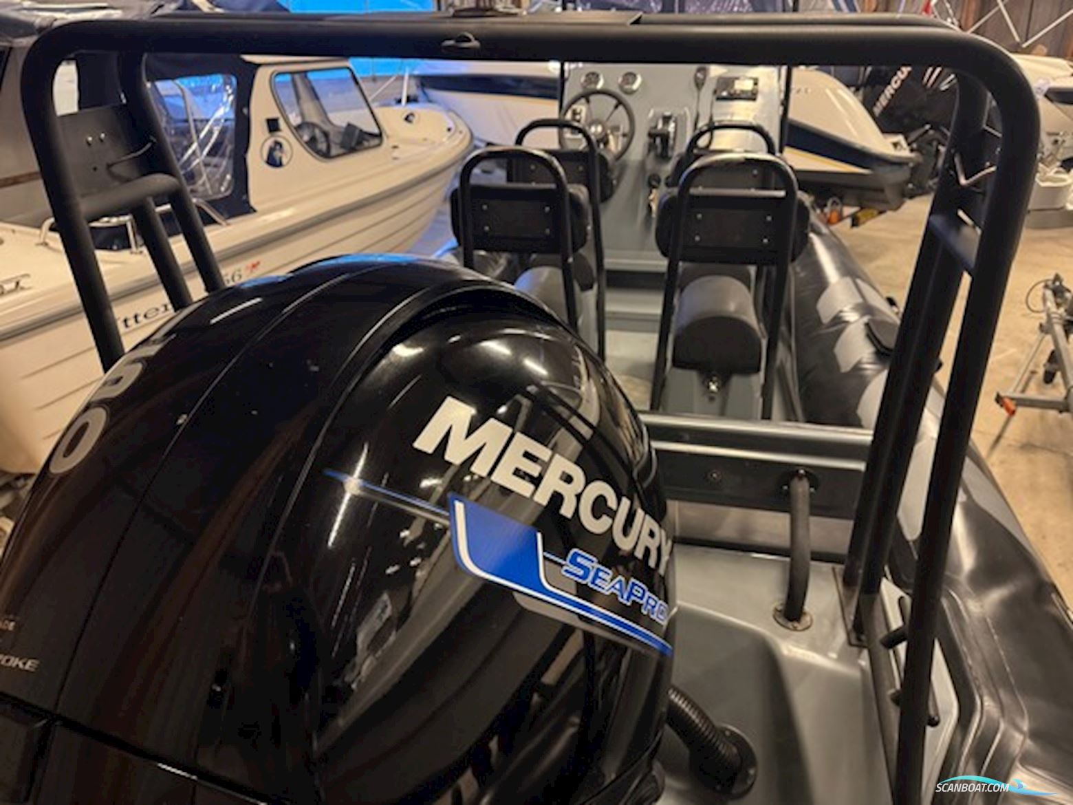 BRIG 610 Navigator Hypalon RIB med F150 Mercury-EFI SeaPro 3,0L.