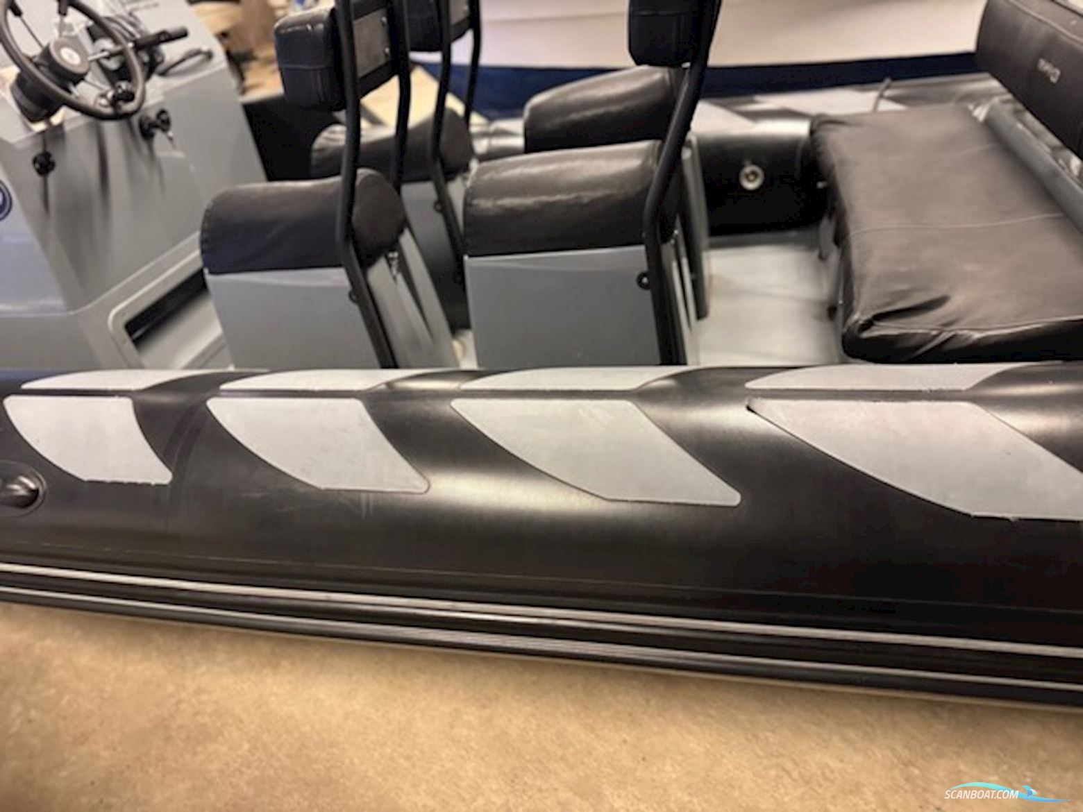 BRIG 610 Navigator Hypalon RIB med F150 Mercury-EFI SeaPro 3,0L.