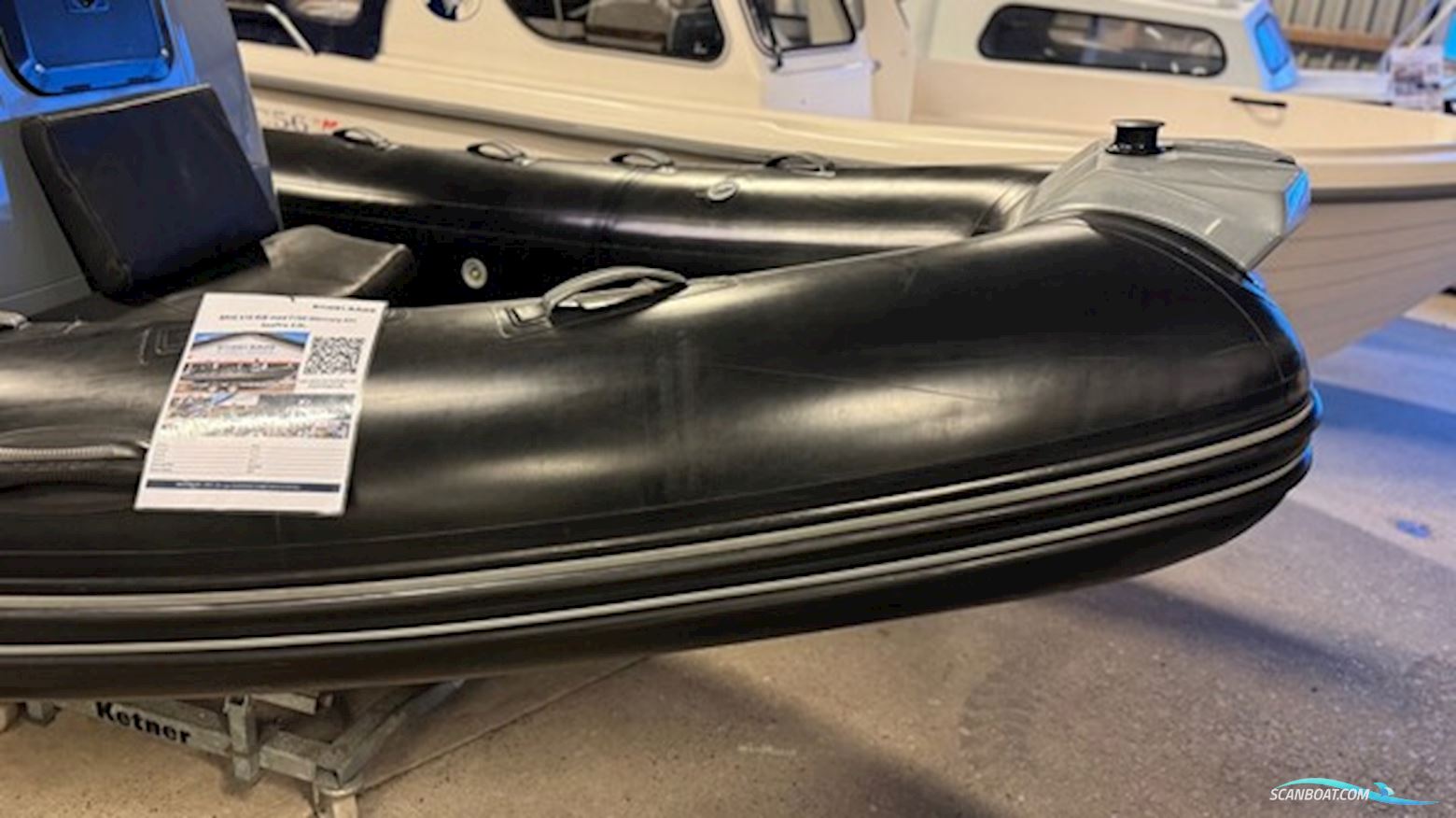 BRIG 610 Navigator Hypalon RIB med F150 Mercury-EFI SeaPro 3,0L.