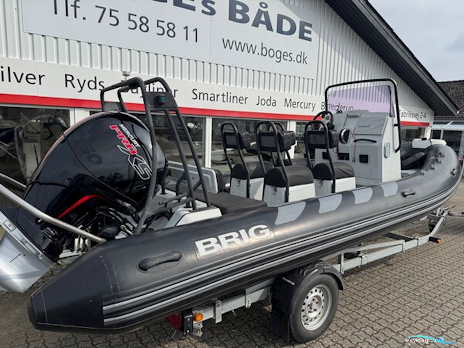 Brig 610 Navigator RIB med F150 Mercury-EFI ProXS