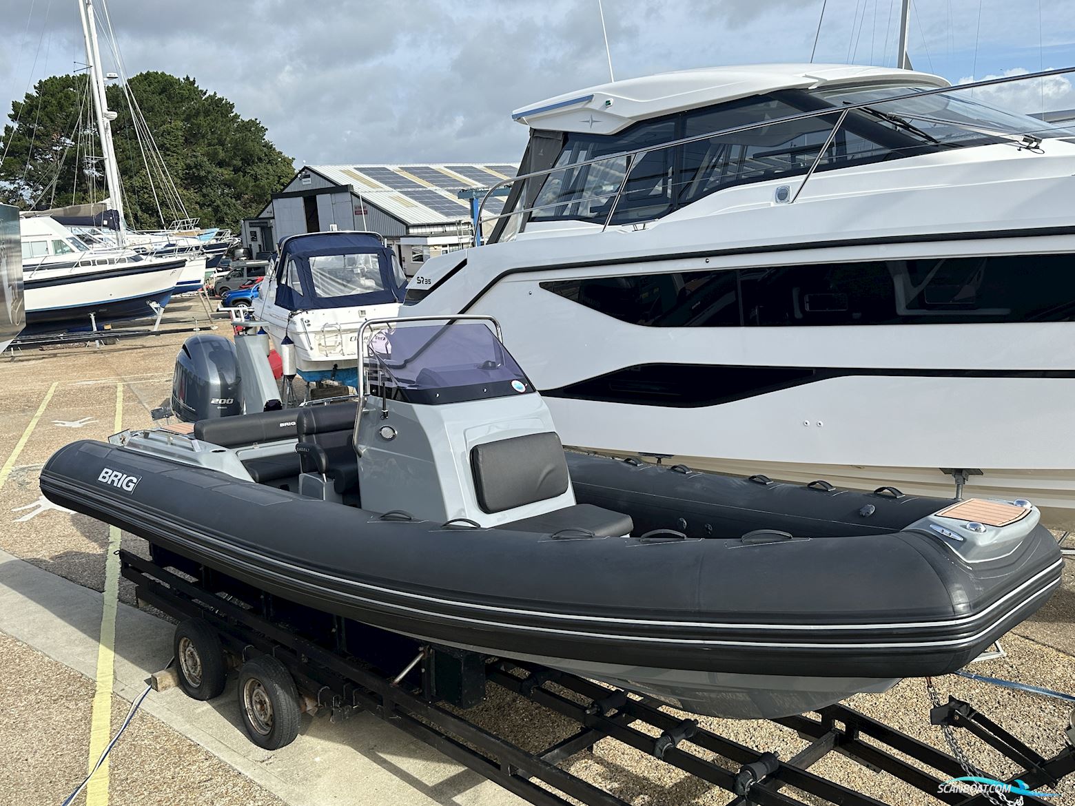 BRIG Eagle 6.7 Motorbåd 2020, med Yamaha motor, England