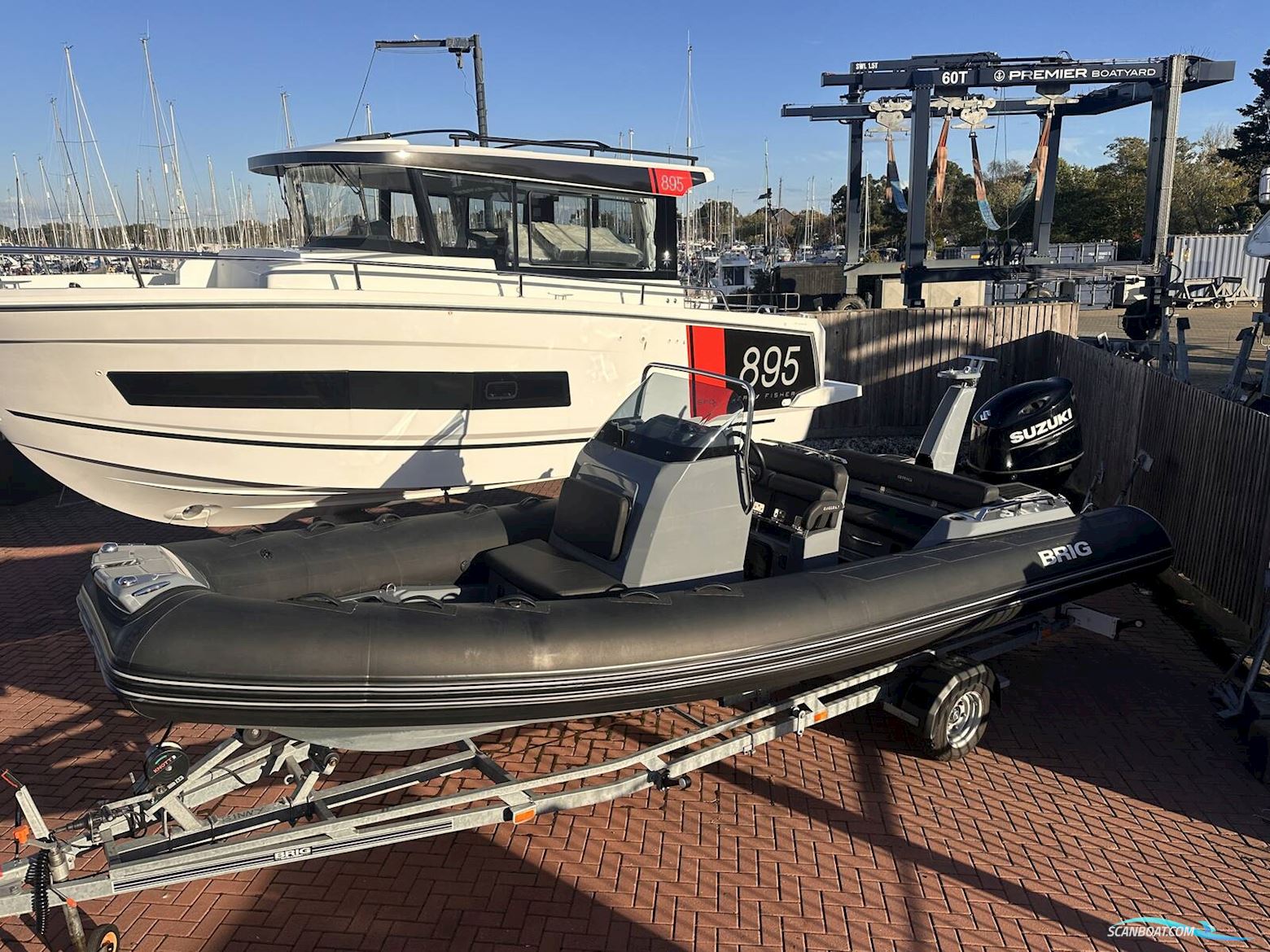 BRIG RIBs Eagle 6.7 Motorbåd 2021, med Suzuki DF200 APX motor, England