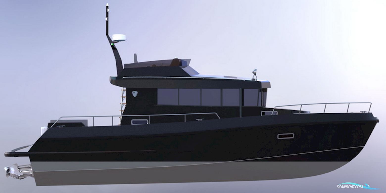 Brizo 42 Flybridge Motorbåd 2025, med Yanmar ZT370 motor, Finland