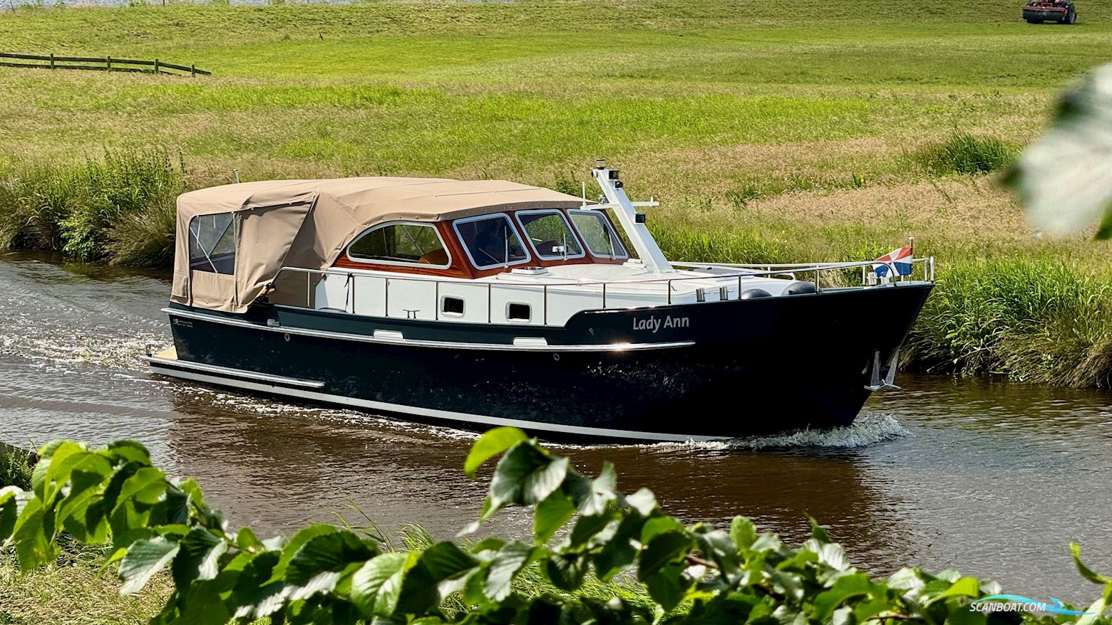 Bruijs Spiegelkotter 10.00 OK Cabrio Motorbåd 2010, med Vetus Deutz motor, Holland