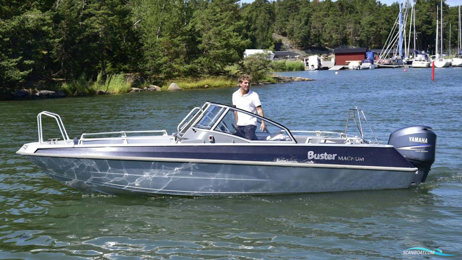 Buster Magnum Motorbåd 2024, med Yamaha motor, Sverige