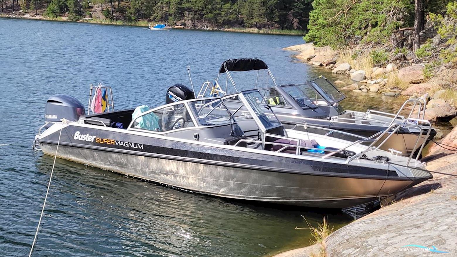 BUSTER SUPERMAGNUM Motorbåd 2017, med Yamaha motor, Sverige