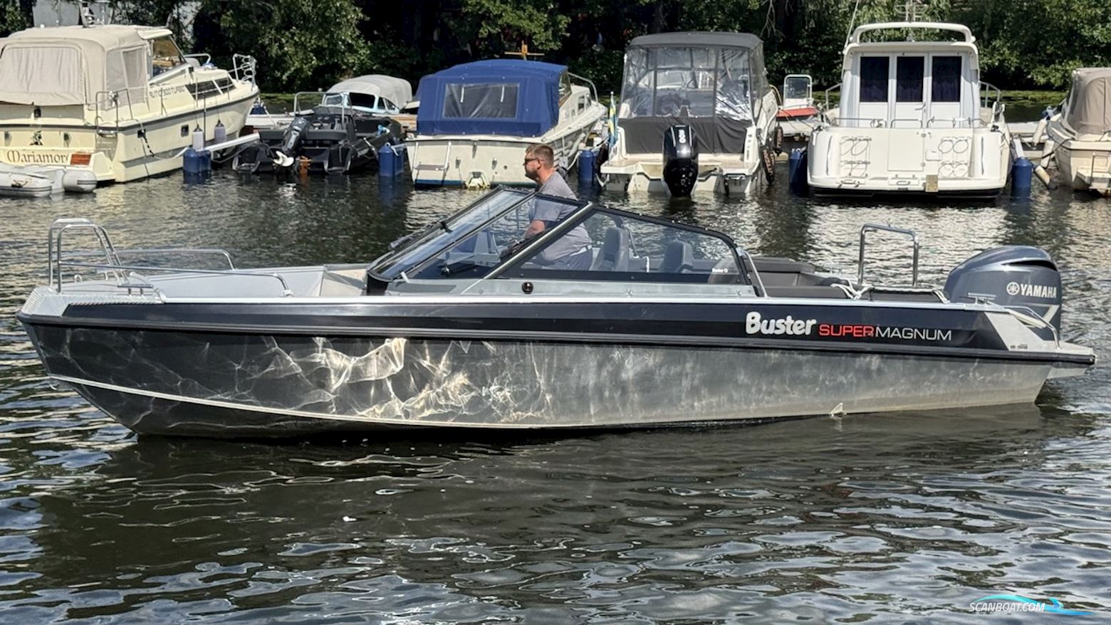 Buster Supermagnum Motorbåd 2018, med Yamaha motor, Sverige