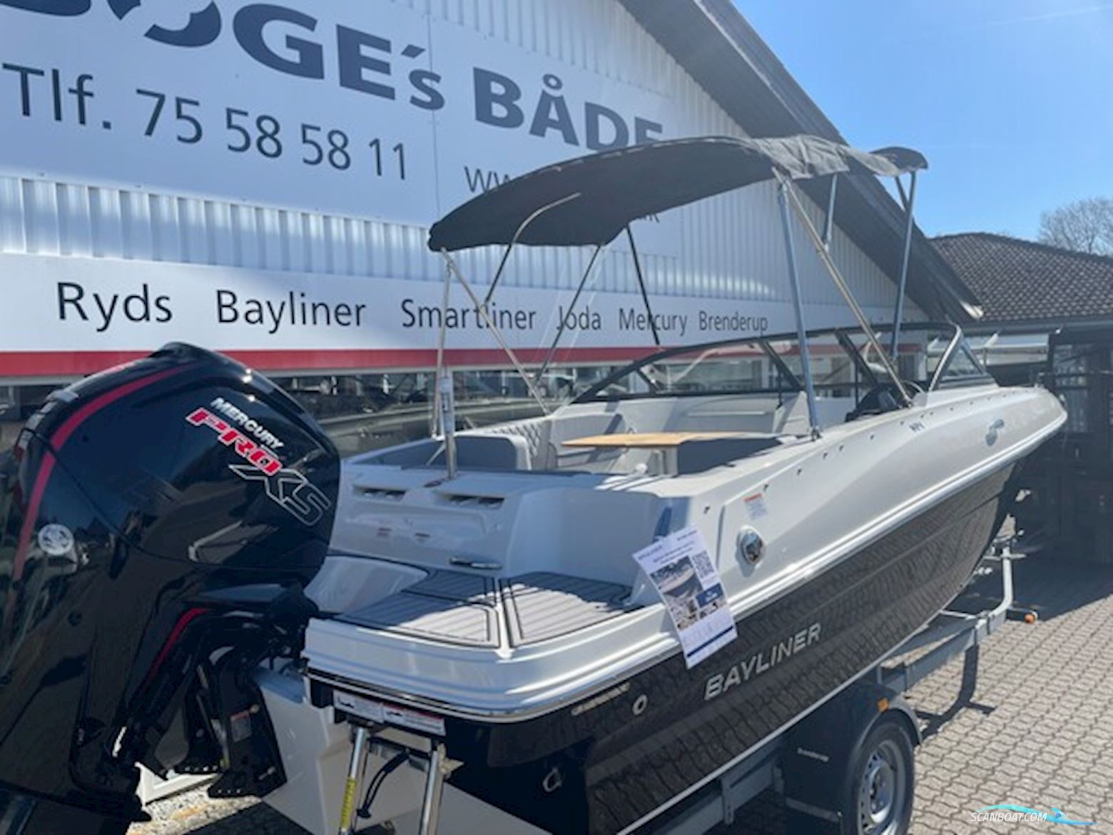 Byliner VR4 Bowrider Med F115 Proxs Mercury-Efi 4 Takt