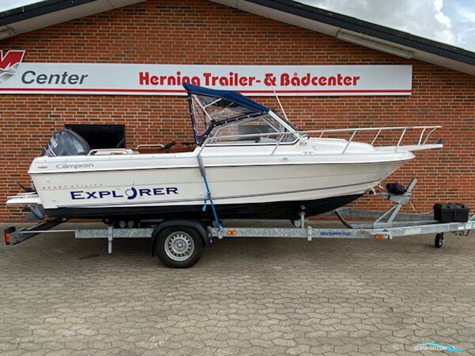 Campion 542 Explorer m/Yamaha F115 hk og Variant Trailer