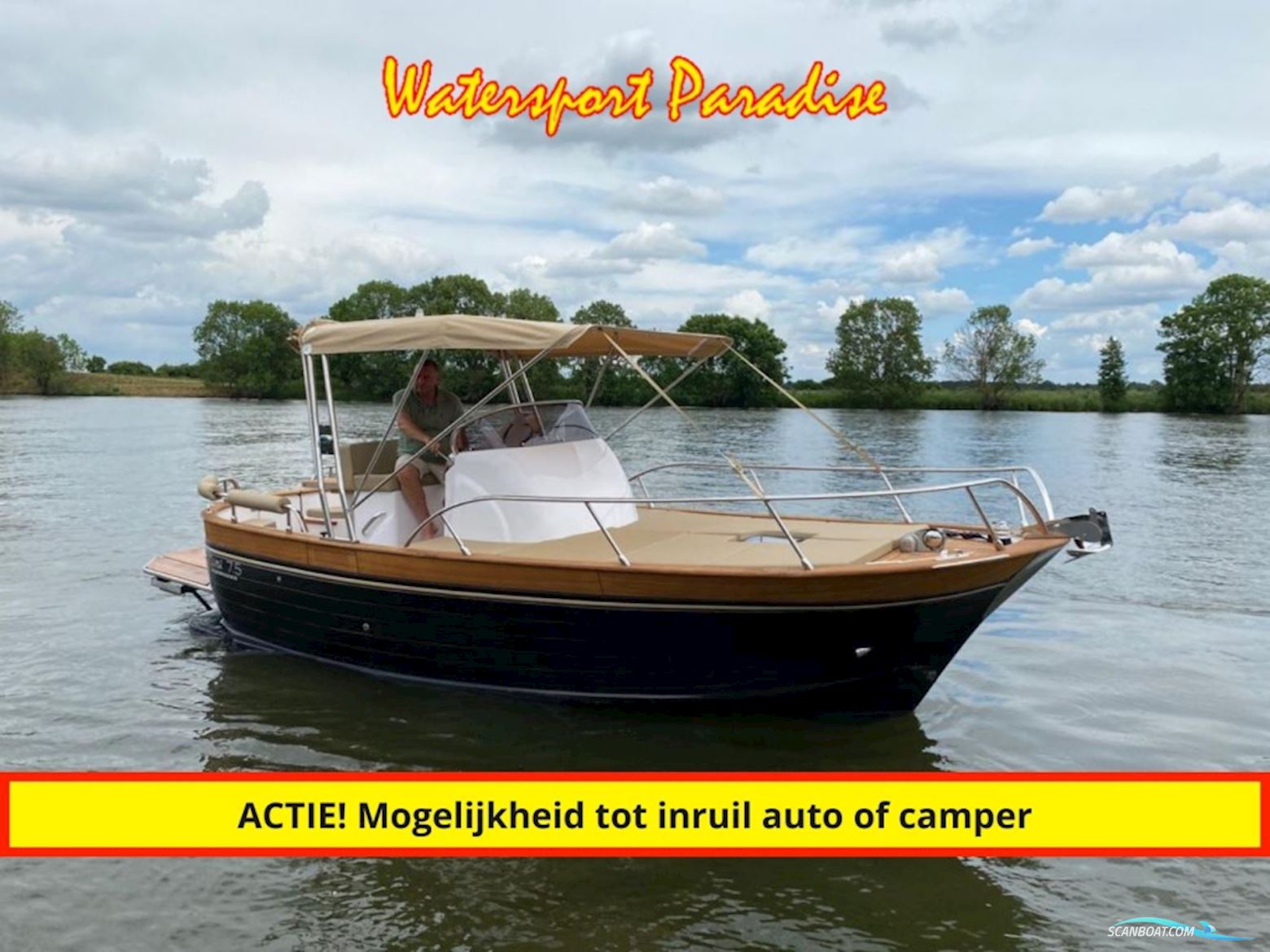 Cantiere Mimi Gozzo Libeccio 750 Open Motorbåd 2021, med Yanmar motor, Holland