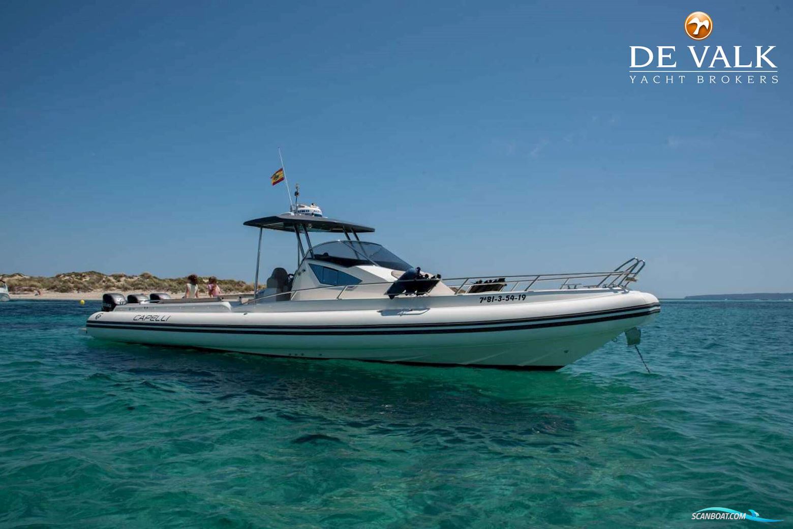 Capelli Tempest 44 Motorbåd 2019, med Suzuki motor, Spanien