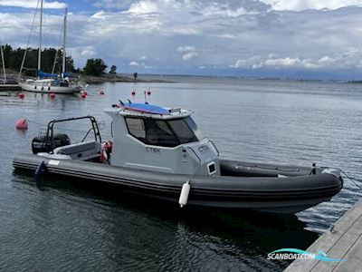 Caperib Infanta 900 HD Cabin Offshore Rib Motorbåd 2019, med Mercury 150 hp Seapro motor, Sverige