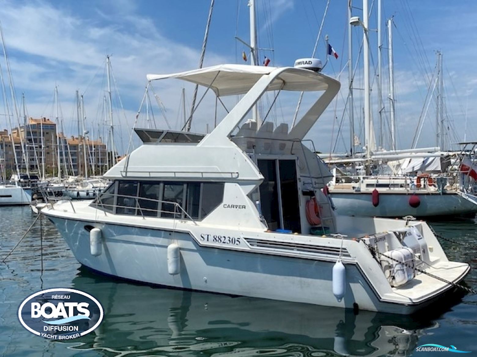 Carver 320 Voyager Motorbåd 1995, med Volvo motor, Frankrig