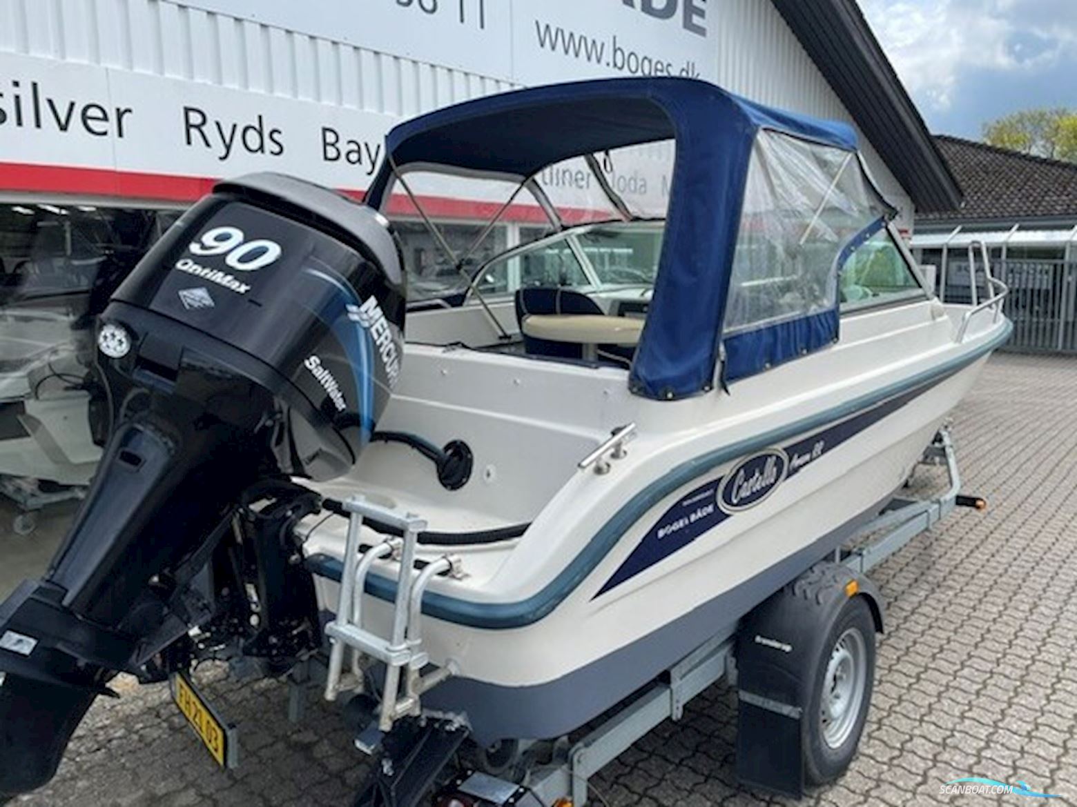 Castello 533 Amazon RR Med 90 hk Mercury-Dfi Optimax Bowrider