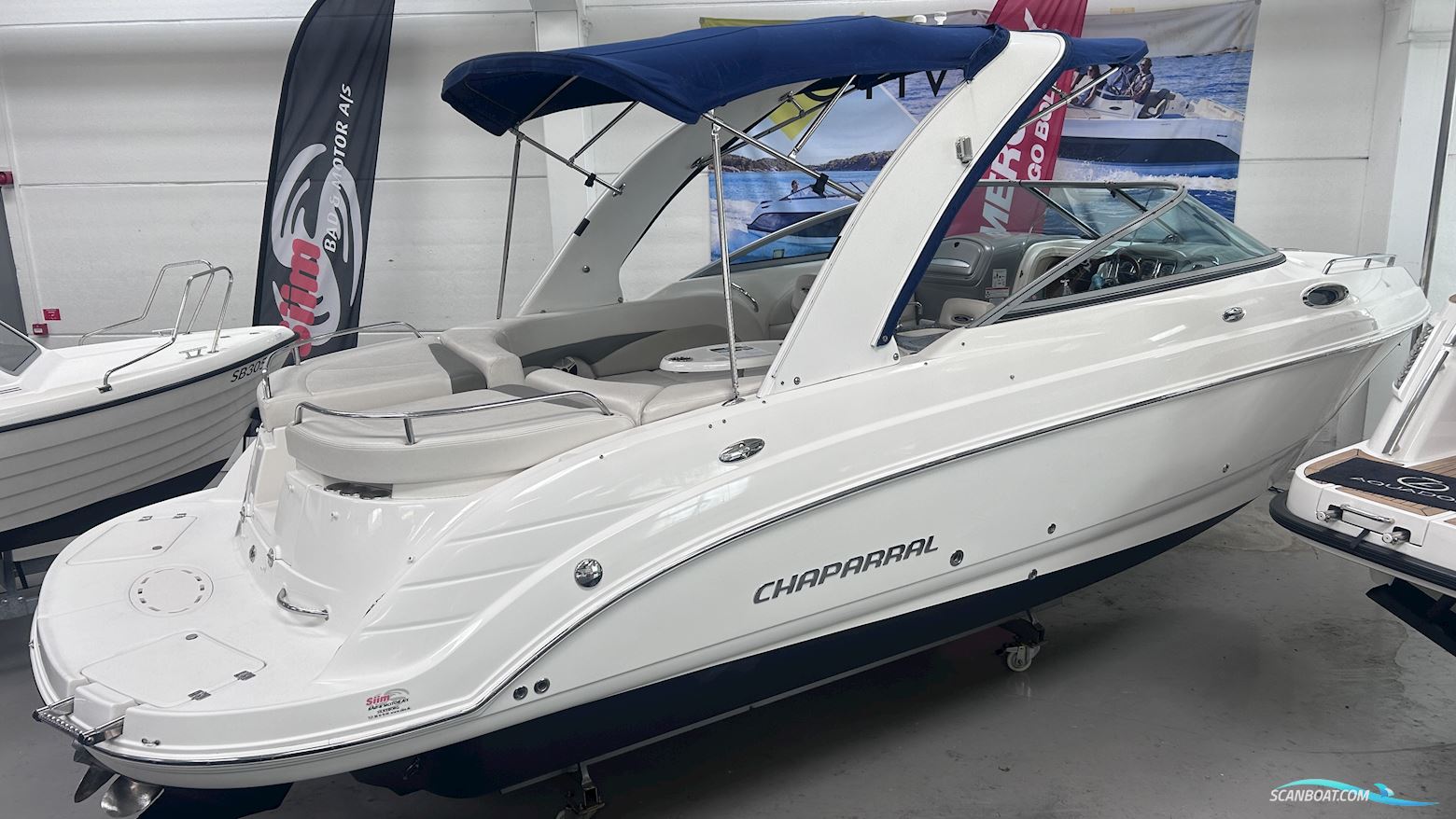 Chaparral 255 Ssi Motorbåd 2009, med Mercruiser Mag 496 motor, Danmark