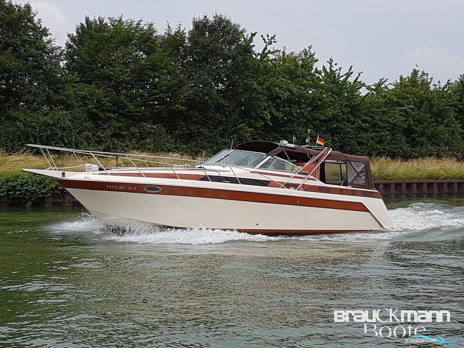 Chris Craft 370 Amerosport Motorbåd 1988, med Volvo Penta motor, Tyskland