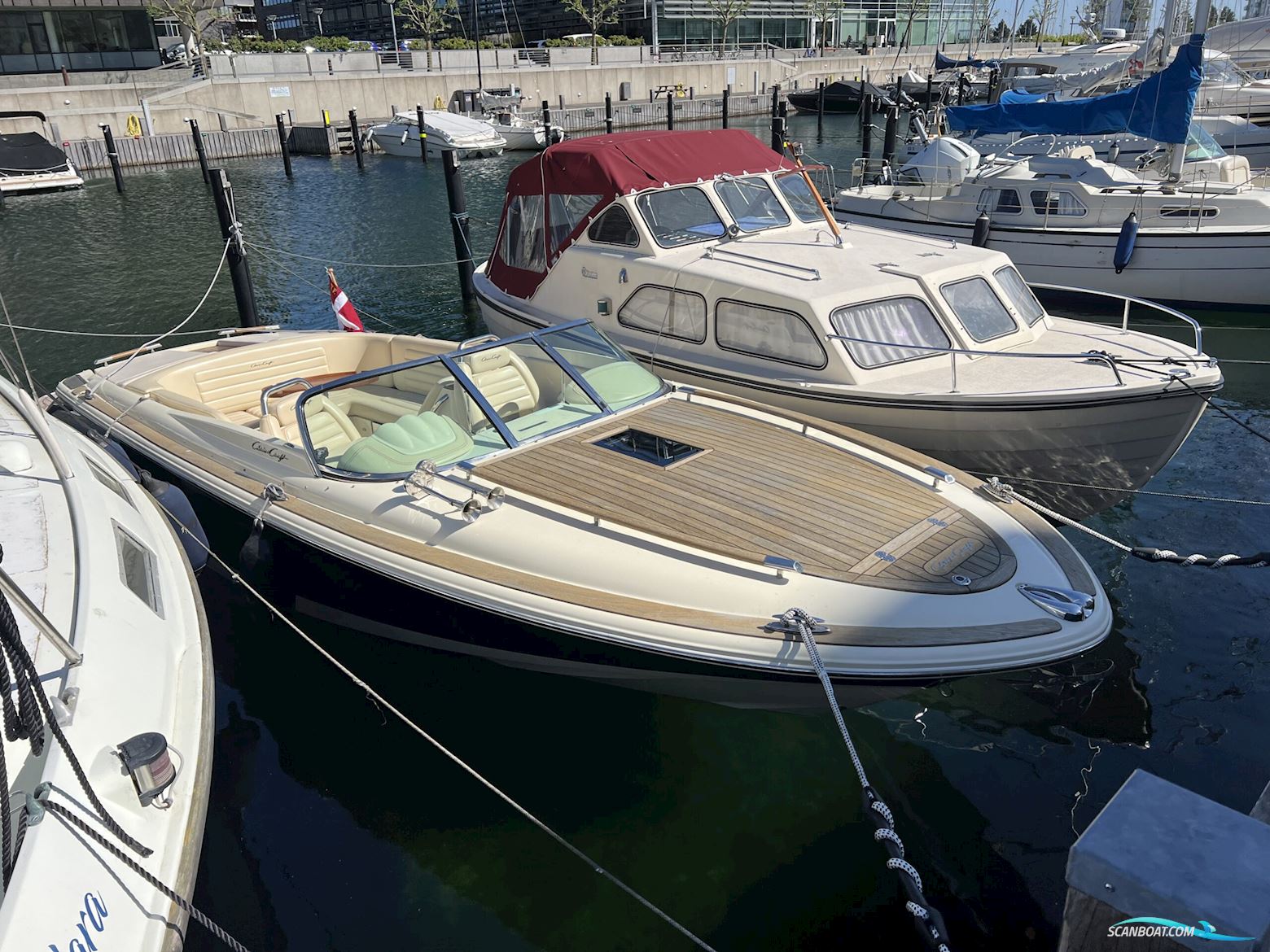Chris Craft Corsair 25 Motorbåd 2012, med Mercruiser 350 Mpi motor, Danmark