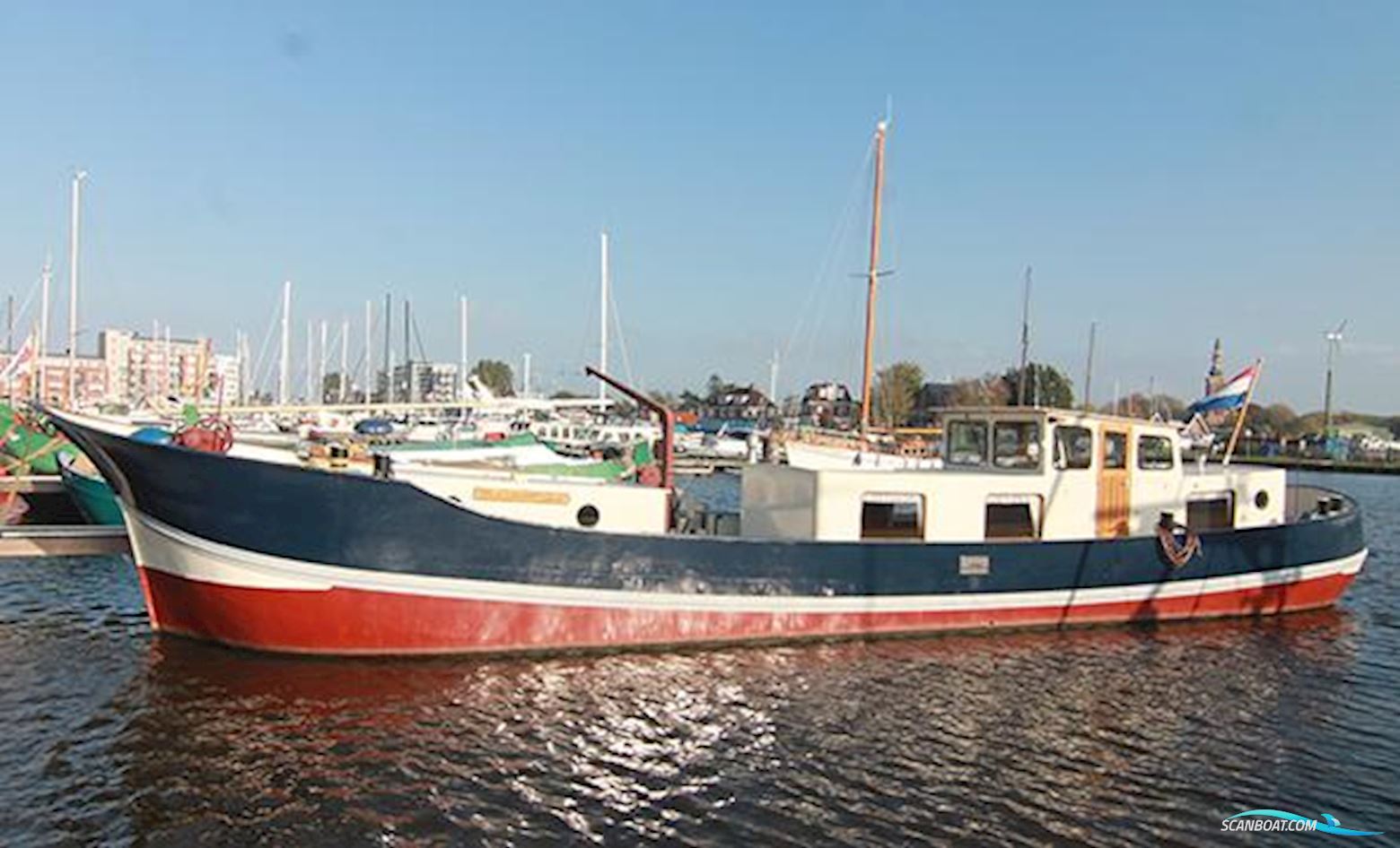 Clipper Barge Motorbåd 1916, med Ford motor, Holland