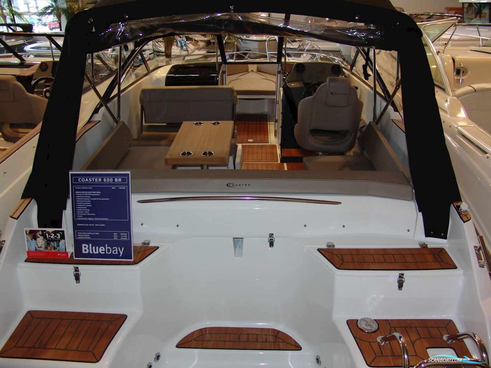 Coaster 600 BR - 100 HK Yamaha/Udstyr