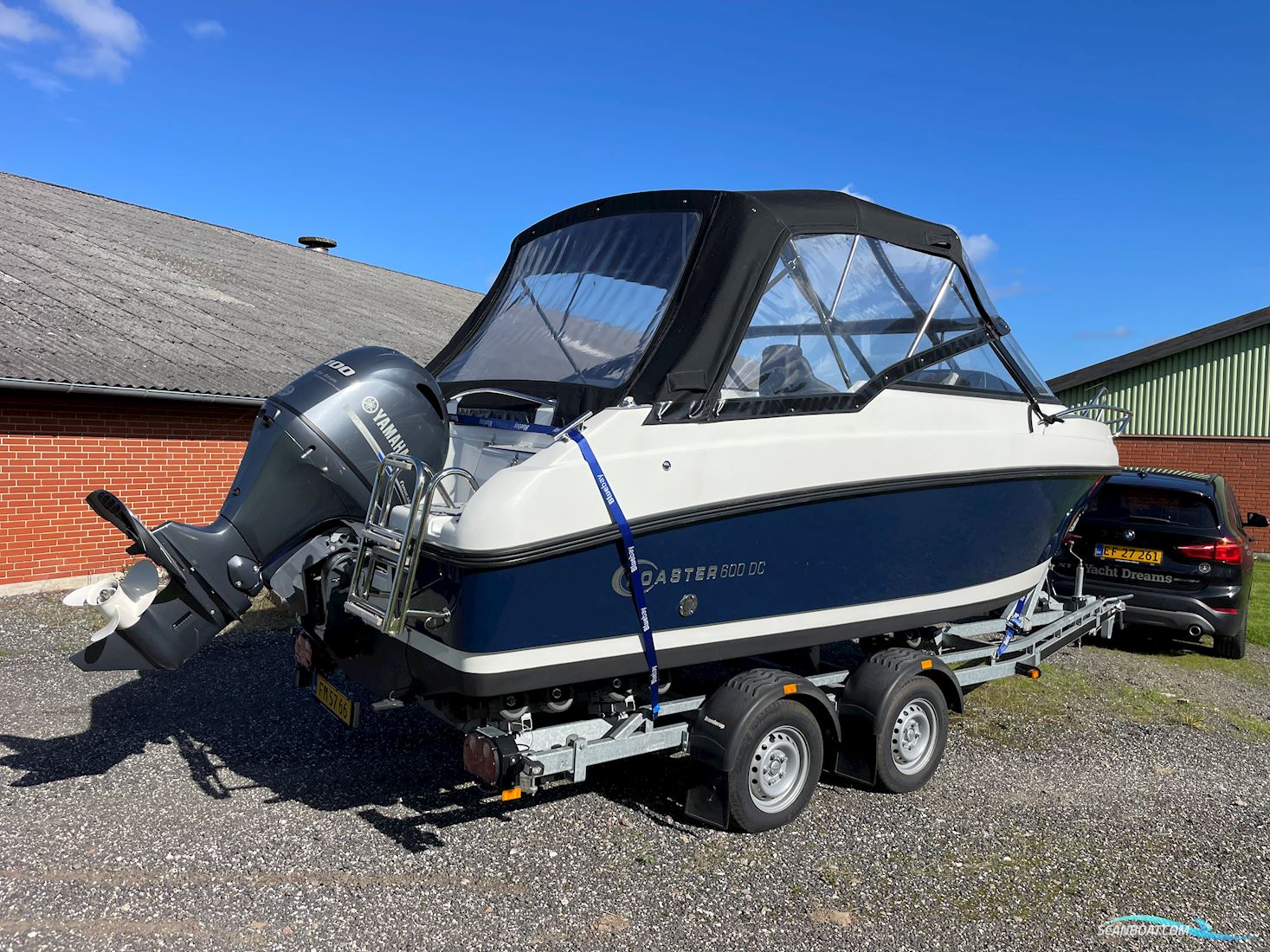 Coaster 600 DC Motorbåd 2024, med Yamaha F100LB motor, Danmark