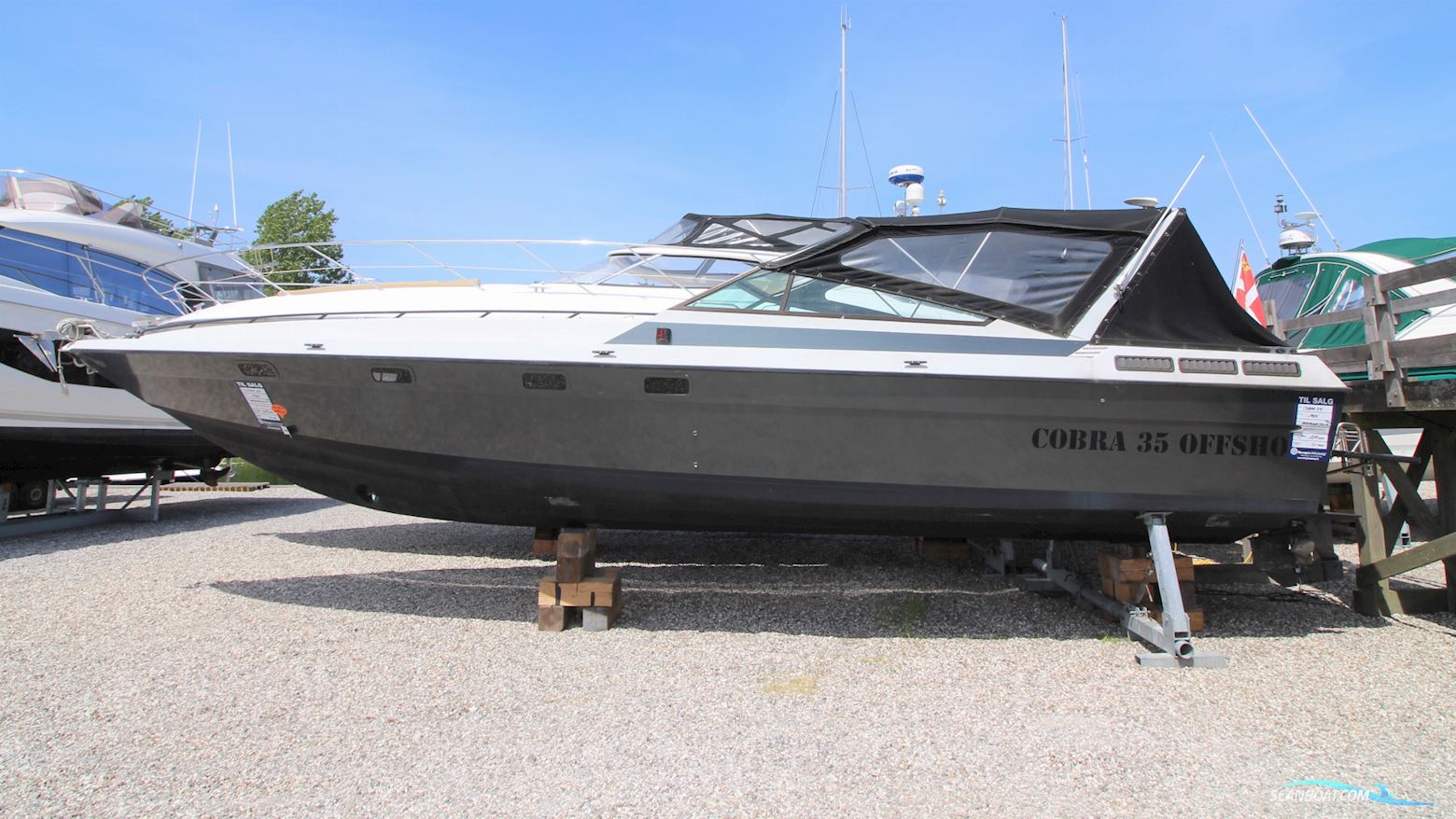 Cobra 35 Off Shore  Motorbåd 1986, med Mercruiser motor, Danmark