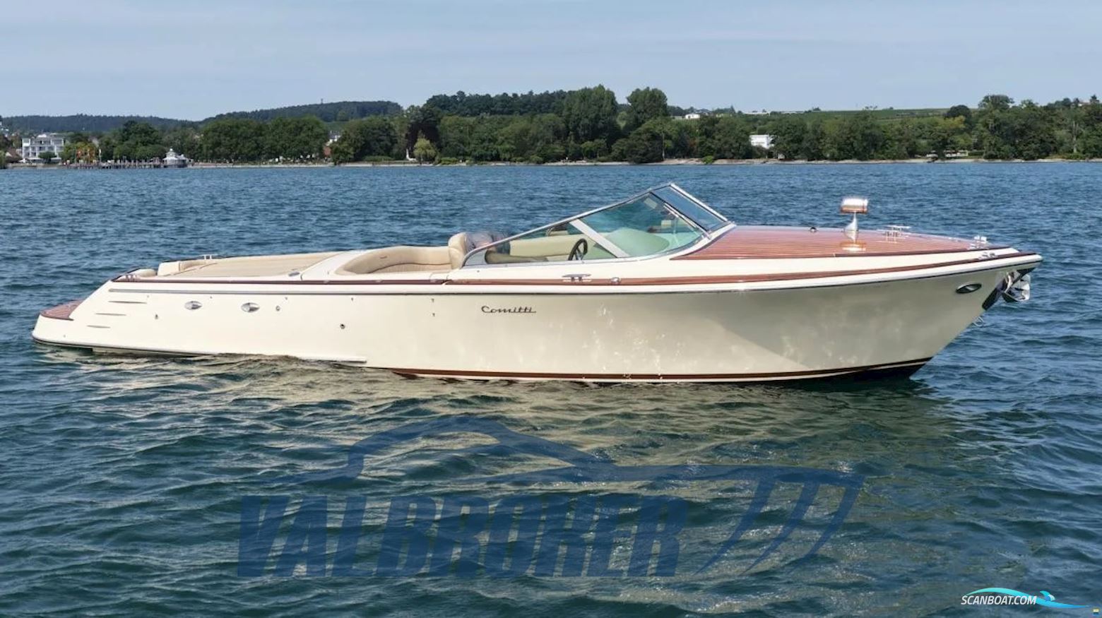 Comitti Wooden Boats Venezia 25 Classic Mahogany