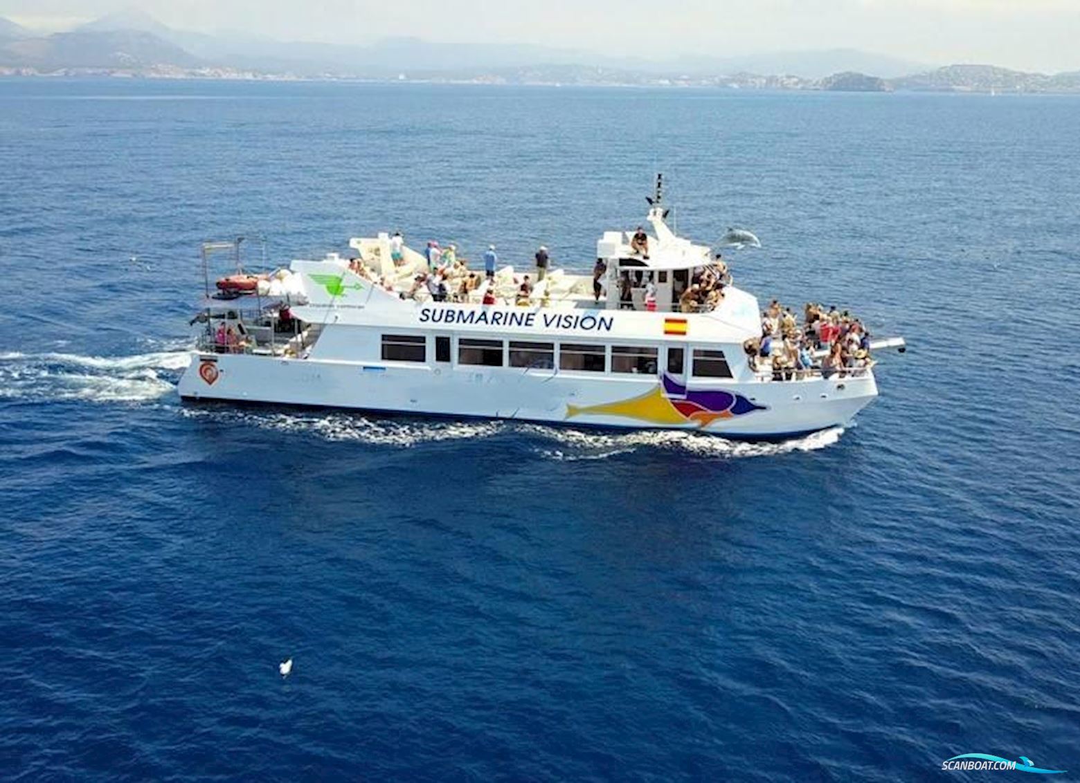 Commercial Catamaran Motorbåd 1995, med Man motor, Spanien