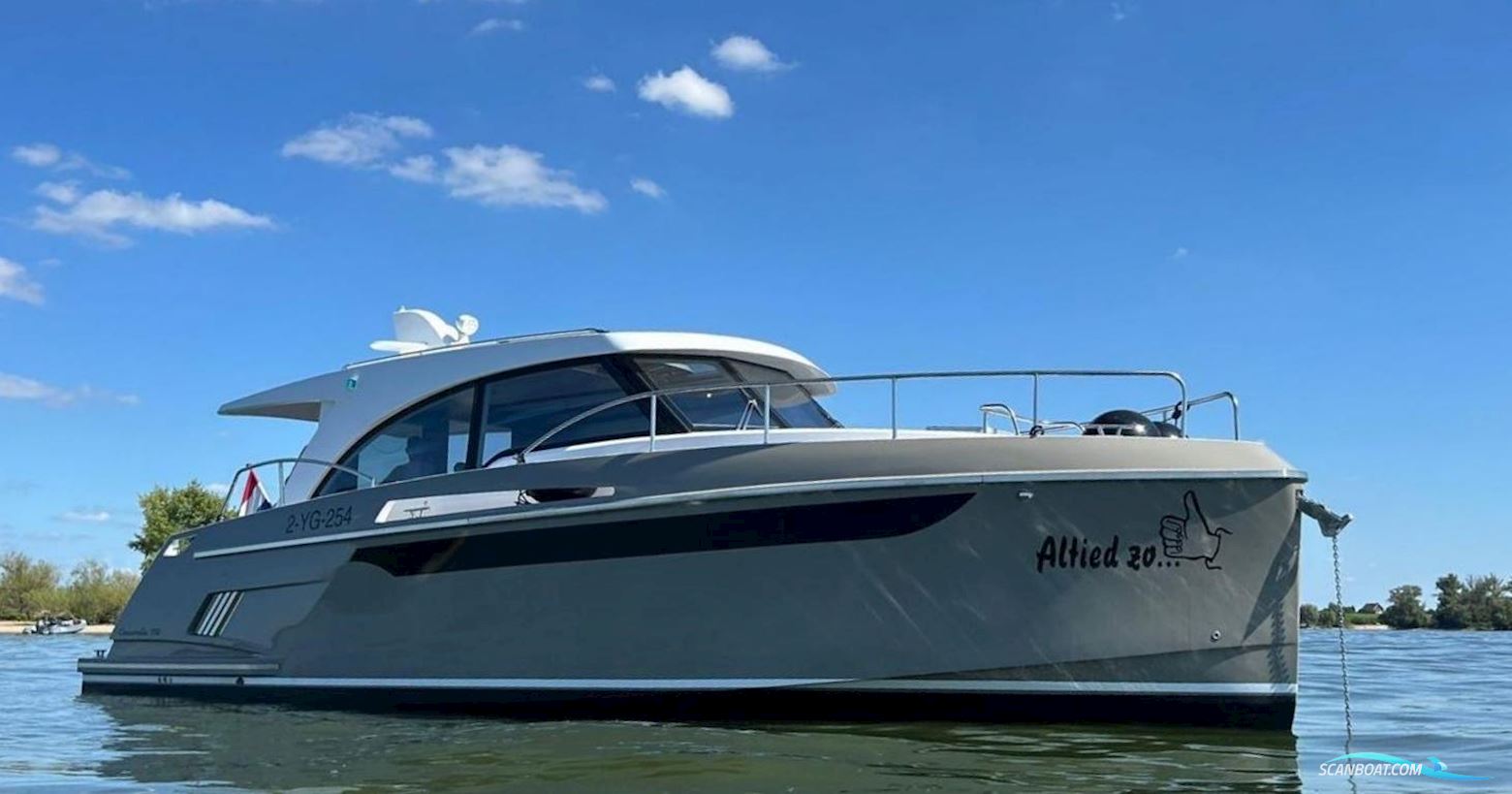 Concordia 110 Sedan Paviljoen Motorbåd 2022, med Hyundai Seasall motor, Holland