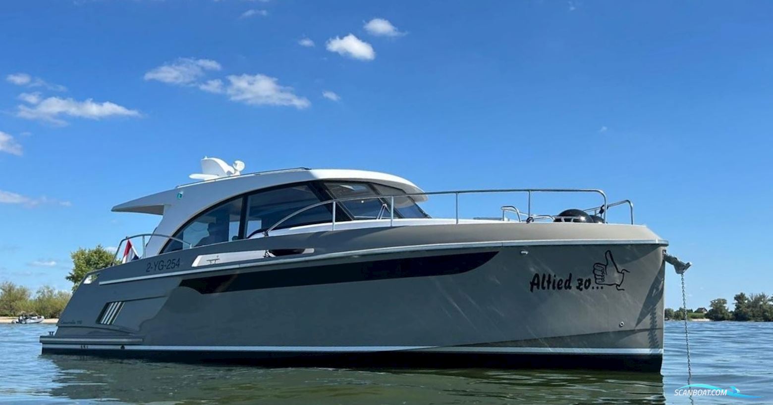 Concordia 110 Sedan Paviljoen Motorbåd 2022, med Hyundai Seasall motor, Holland