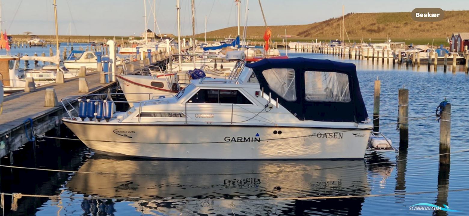 Coronet 26 Family Med Yanmar Dieselmotor Motorbåd 1976, med Yanmar motor, Danmark