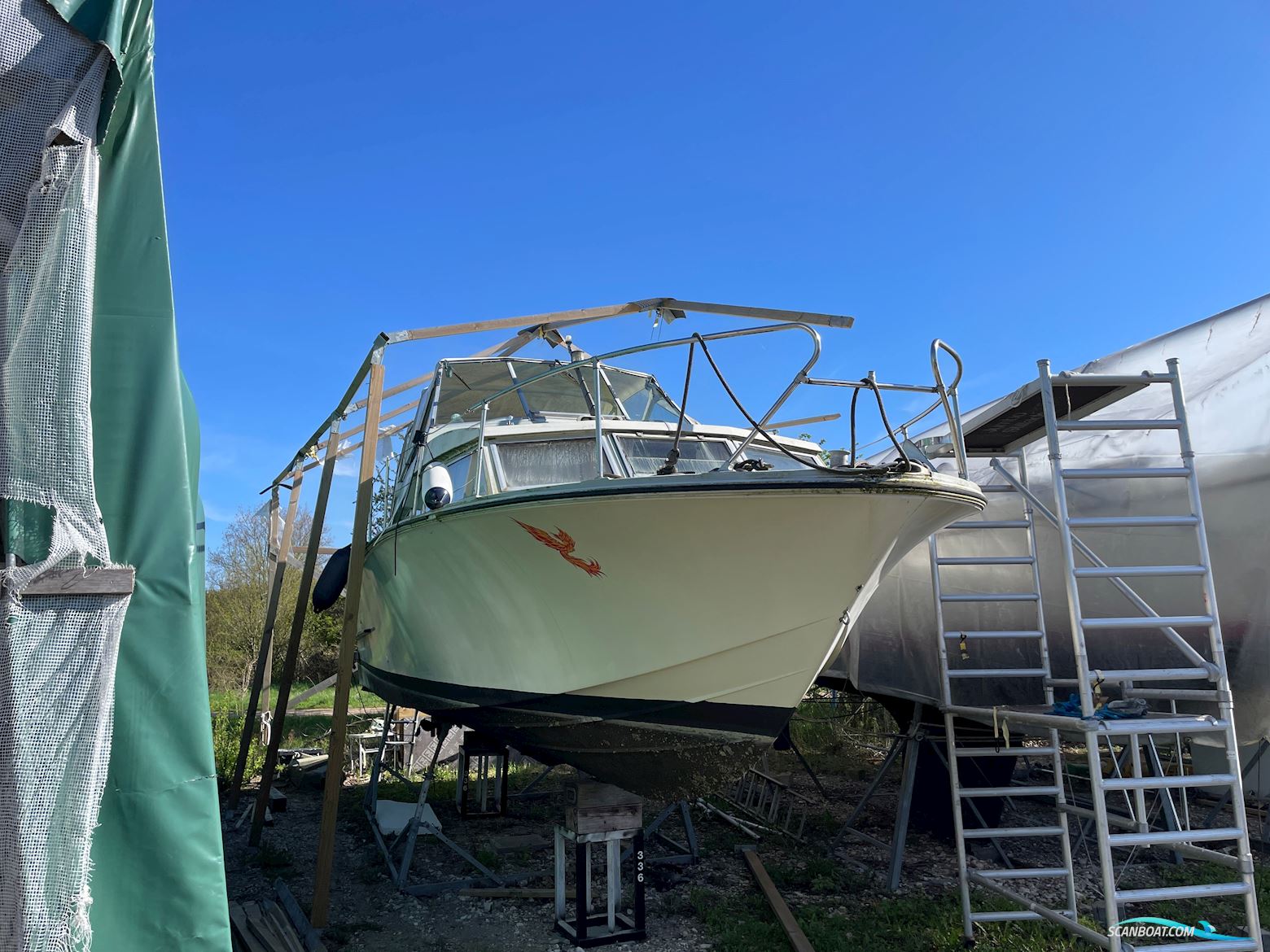 Coronet 32 Oceanfarer - Nedsat Motorbåd 1971, med Ford motor, Danmark
