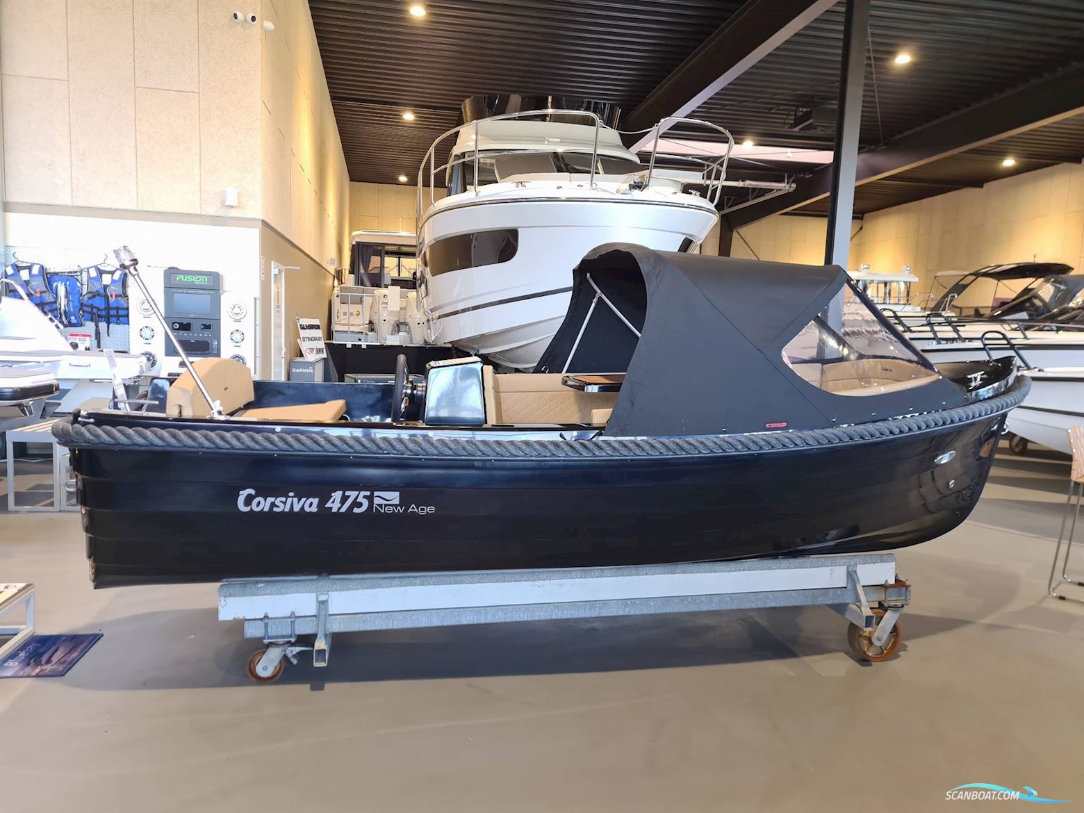 Corsiva 475 New Age - 20 HK Yamaha/Udstyr Motorbåd 2024, med Yamaha F20 motor, Danmark