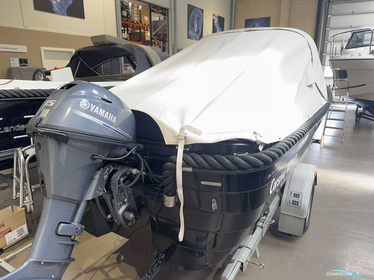 Corsiva 475 Tender / 15hk yamaha