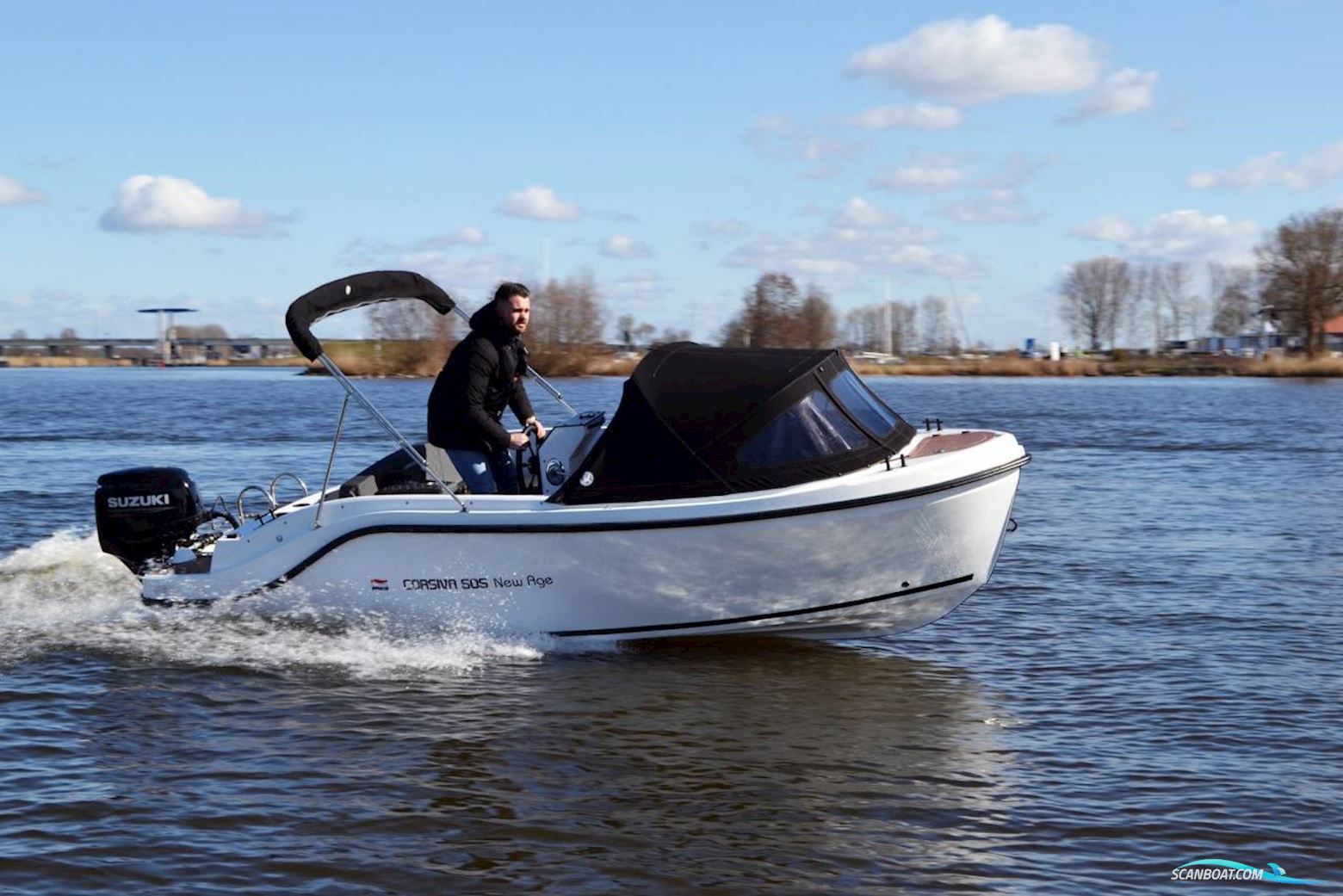 Corsiva 505 New Age - 25 HK Yamaha/Udstyr Motorbåd 2025, med Yamaha F25GEL motor, Danmark