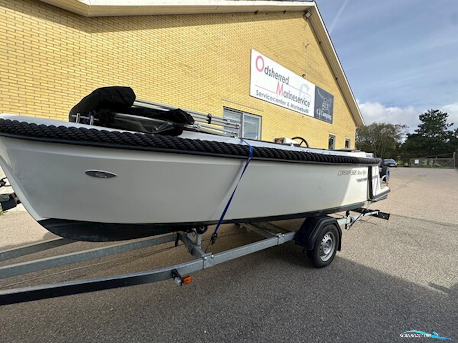 Corsiva 565 New Age (2019) Med Yamaha F40Fet og Brenderup Trailer