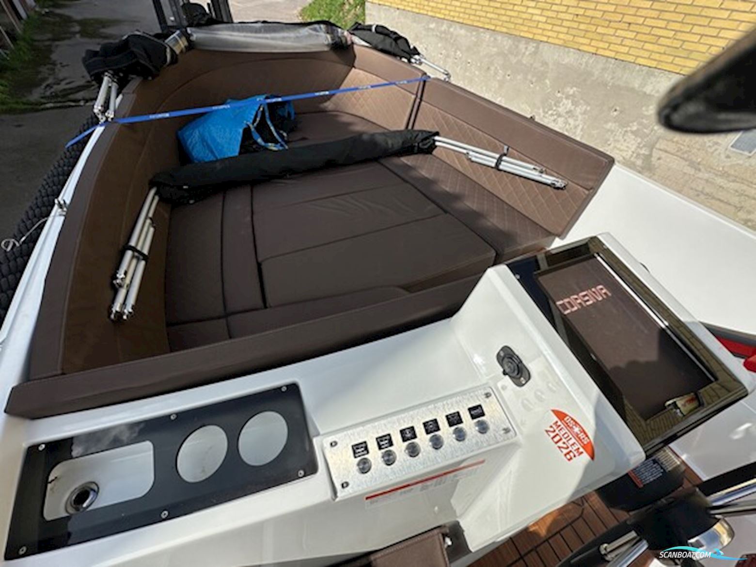 Corsiva 565 New Age (2019) Med Yamaha F40Fet og Brenderup Trailer