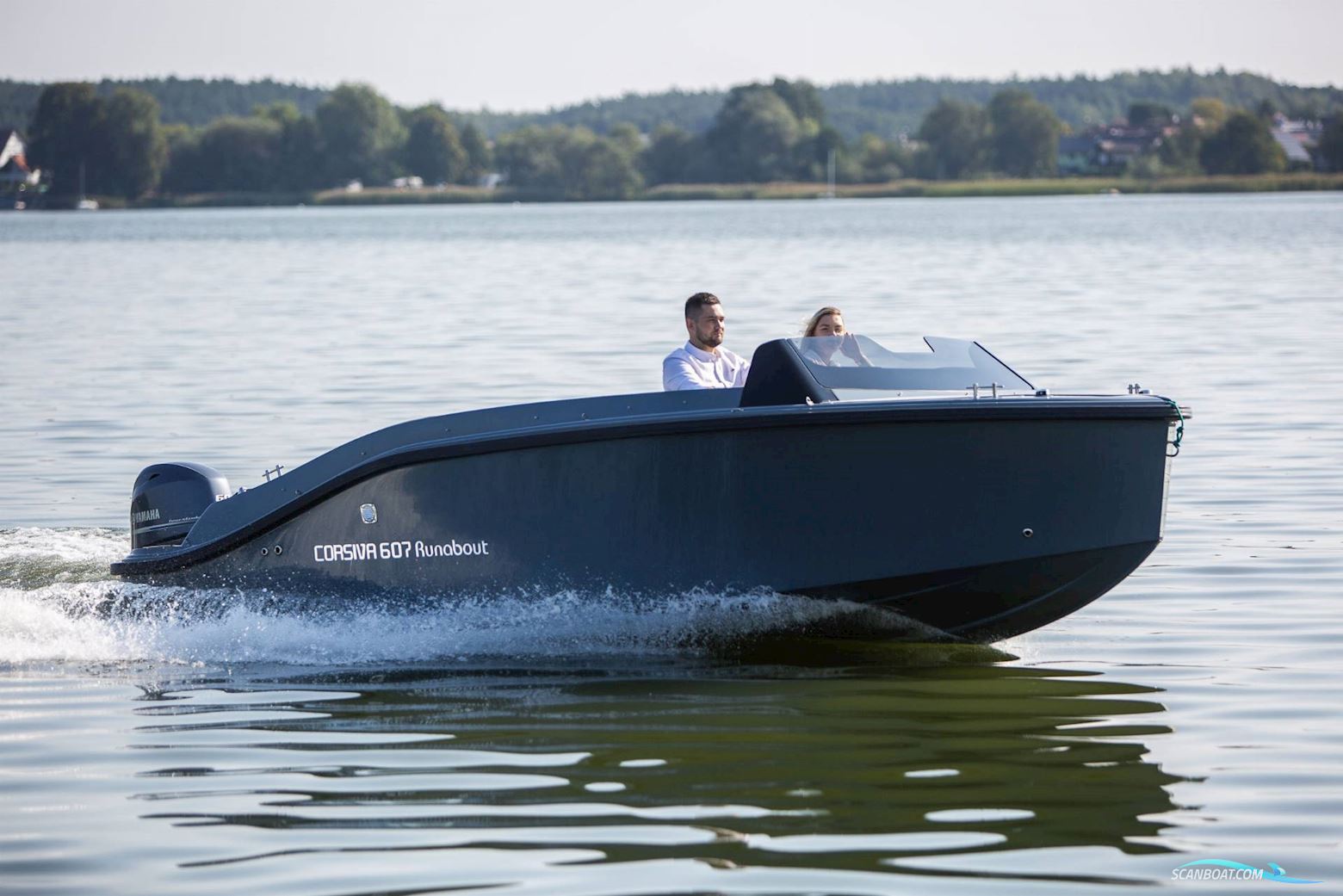 Corsiva 607 Runabout - 25 HK Yamaha/Udstyr Motorbåd 2025, med Yamaha 25GEL motor, Danmark