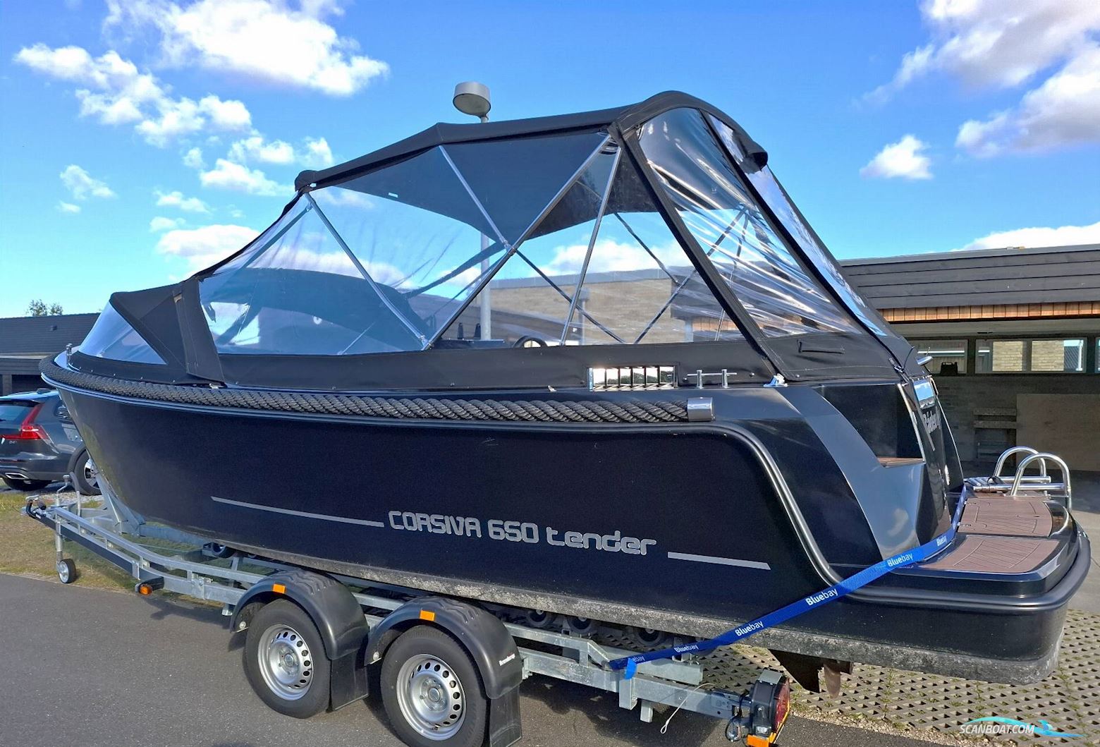 Corsiva 650 Tender - 50 HK Yamaha/Udstyr Motorbåd 2022, med Yamaha F50Hetl motor, Danmark