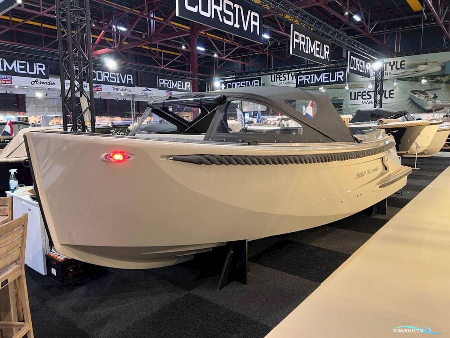 Corsiva 750 Tender - Elmotor Harmo m/Joystick Motorbåd 2024, med Harmo 1.0 med joystick styring motor, Danmark