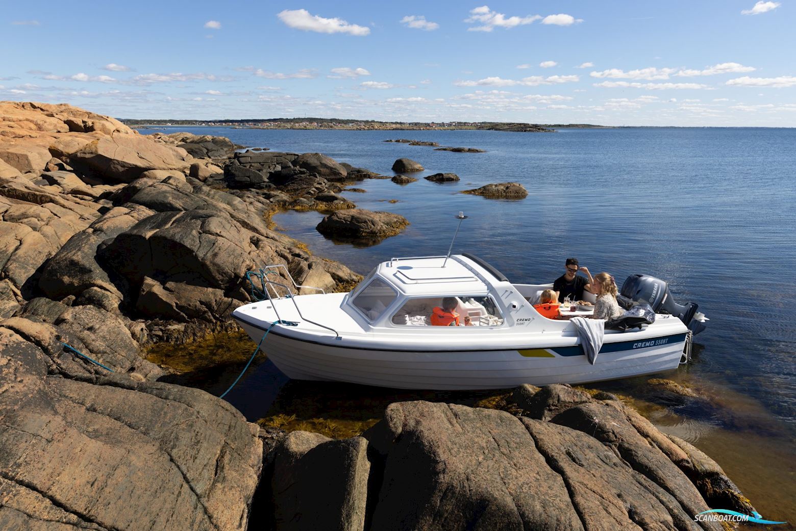 Cremo 550 HT Classic Motorbåd 2025, med Yamaha F25Getl motor, Danmark