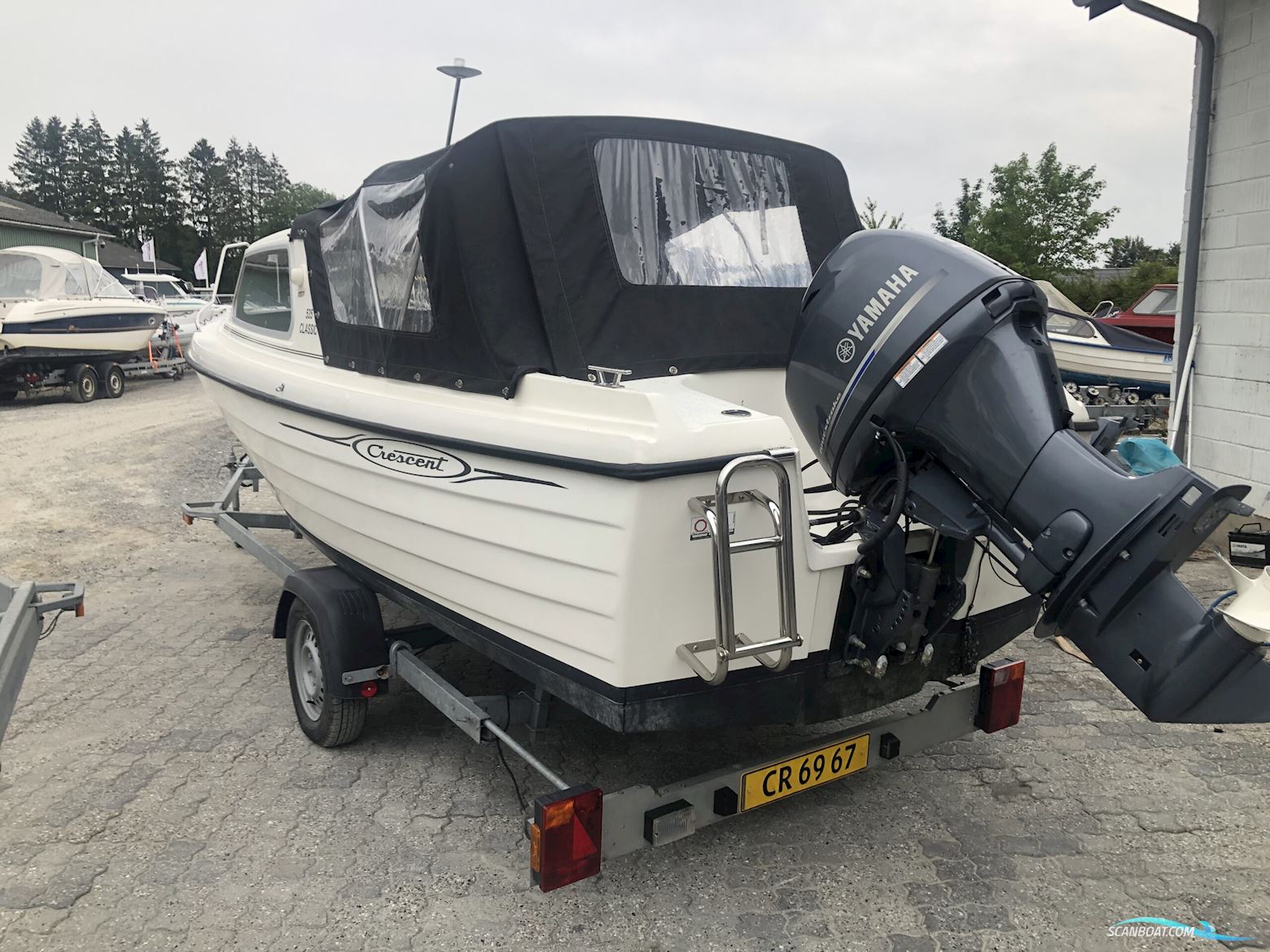 Crescent 535 Classic Motorbåd 2019, med Yamaha F60Fetl motor, Danmark