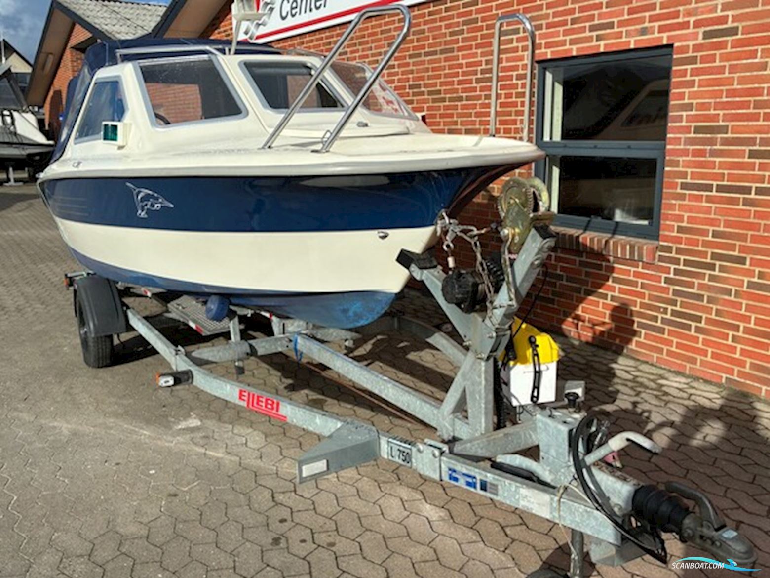 Crescent Gemini m/Yamaha F50 hk og Brenderup trailer