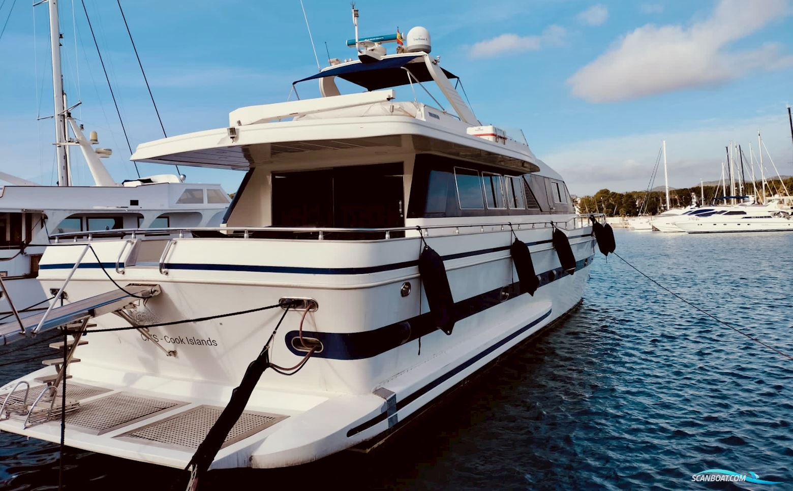 C.T.M. Milano Falcon 80 Motorbåd 1991, med Man 746 motor, Spanien