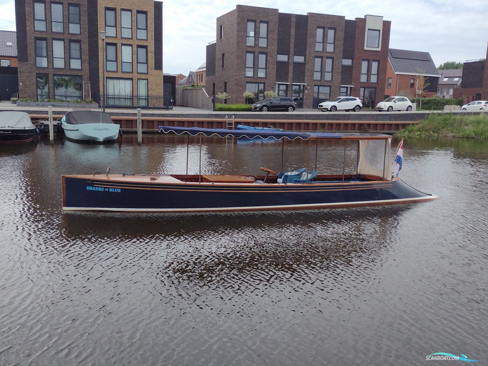 Custom Notarisboot Thames Beavertail 9.65 Motorbåd 1992, med Volvo Penta motor, Holland