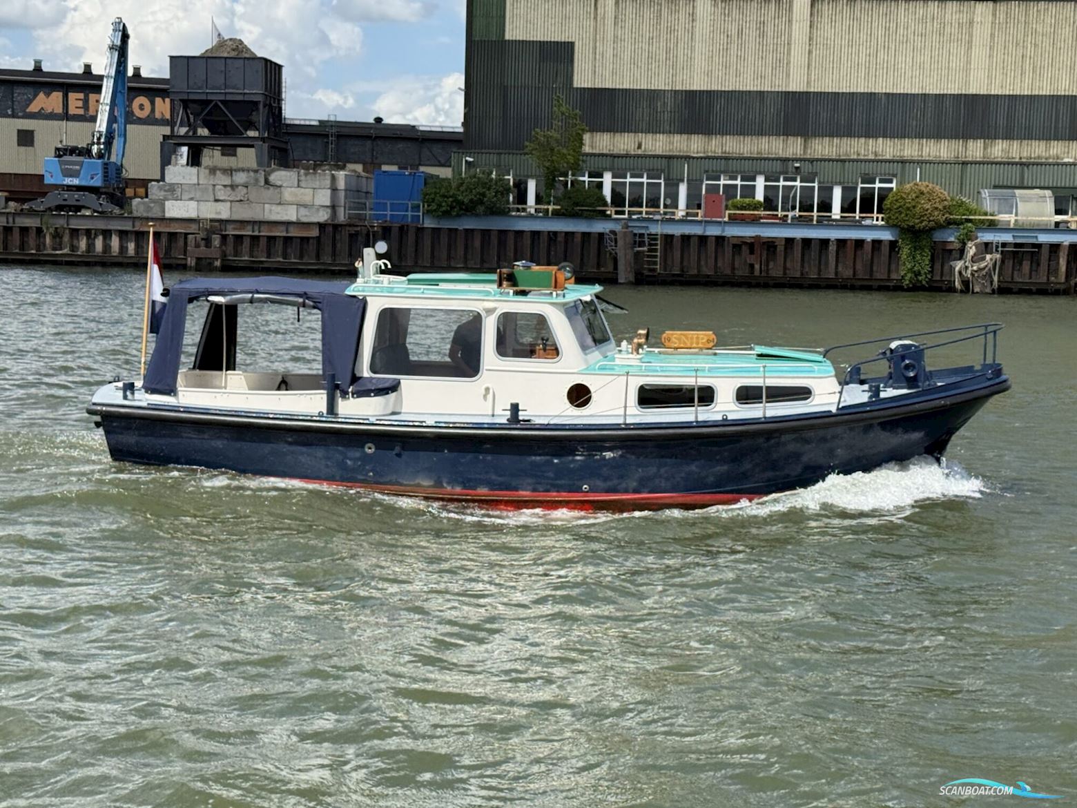 Damen Vlet 8.50 OK Motorbåd 1964, med Mercedes motor, Holland