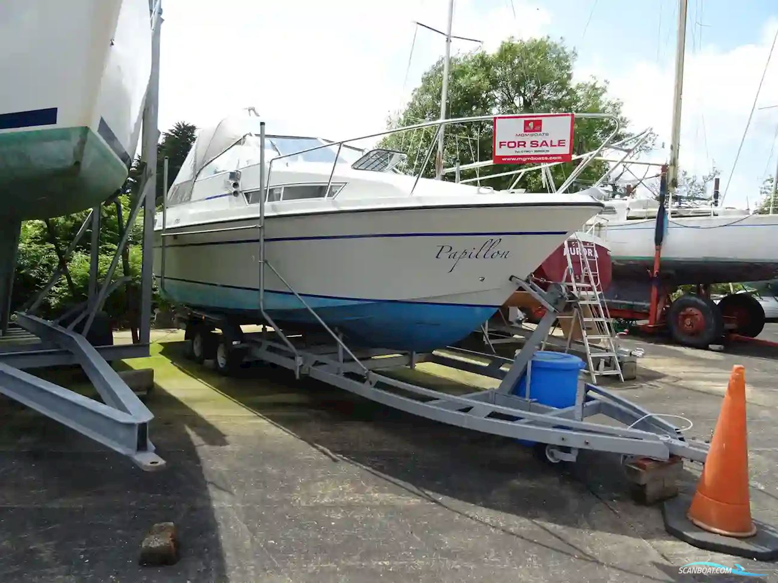 Darragh Falcon 770 Motorbåd 1989, med Mercruiser motor, England